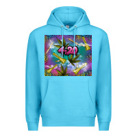 Ocean Blue 4 20 marijuana holiday Premium Hoodie - TumblerDesignByShophia