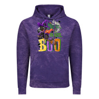Cloud Purple Meow i mean, boo Halloween Vintage Hoodie - NancyCooperArtShop