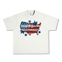 Pistachio happy memorial day usa Urban Heavy Tee - MaliasSmallBusiness