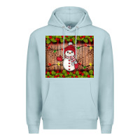 Blue Mist snowman Christmas Premium Hoodie - JahusDesignShop