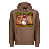 Chestnut snowman Christmas Premium Hoodie - JahusDesignShop