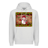 Dove Grey snowman Christmas Premium Hoodie - JahusDesignShop