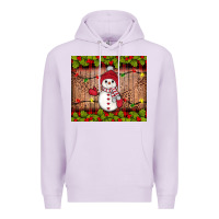 Lilac snowman Christmas Premium Hoodie - JahusDesignShop