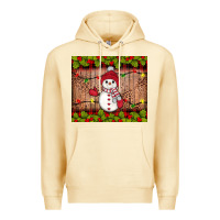 Pina Colada snowman Christmas Premium Hoodie - JahusDesignShop