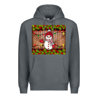 Rock snowman Christmas Premium Hoodie - JahusDesignShop