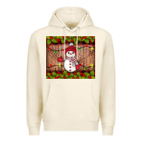 Tofu snowman Christmas Premium Hoodie - JahusDesignShop