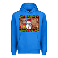 True Royal snowman Christmas Premium Hoodie - JahusDesignShop