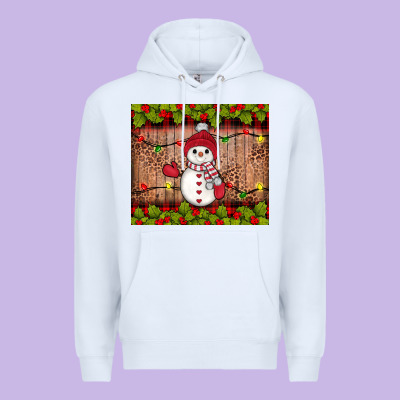 Snowman Christmas Premium Hoodie Designed By Jahusdesignshop