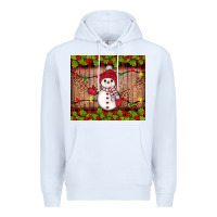 White snowman Christmas Premium Hoodie - JahusDesignShop