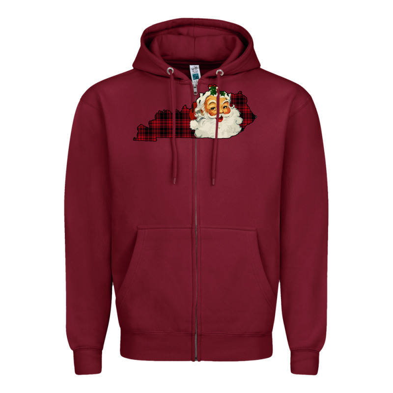 Kentucky Santa Ho Ho Zipper Hoodie by Bettercallsaul | Teevron