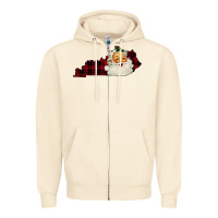 Sandshell Kentucky Santa Ho Ho Zipper Hoodie - Bettercallsaul