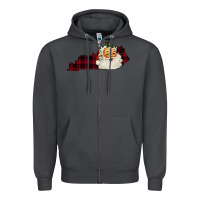 Smoke Kentucky Santa Ho Ho Zipper Hoodie - Bettercallsaul
