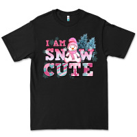 Black i am snow cute Premium Tee - AdoDesignShop