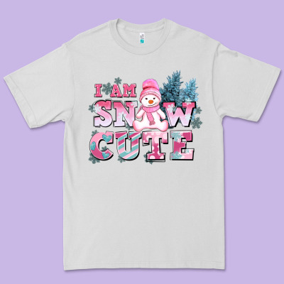 I Am Snow Cute Premium Tee Designed By Adodesignshop