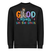 Black good moms say bad words Heavyweight Sweatshirt - MaliasSmallBusiness
