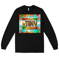 Black educator of tiny humans Long Sleeve Tee - NancyCooperArtShop