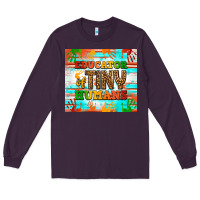 Plum educator of tiny humans Long Sleeve Tee - NancyCooperArtShop