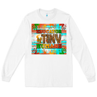 White educator of tiny humans Long Sleeve Tee - NancyCooperArtShop