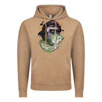Vintage Coffee Magical cats ghost with moon Halloween Vintage Hoodie - NancyCooperArtShop