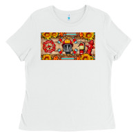 White firefighter air mask sunflower and elementary license plate Ladies Tee - HRA Design Shop