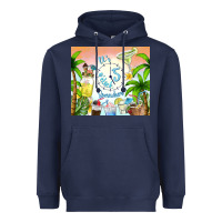 Navy it's five o'clock somewhere Heavyweight Hoodie - TumblerDesignByShophia
