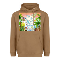 Toasted Coconut it's five o'clock somewhere Heavyweight Hoodie - TumblerDesignByShophia