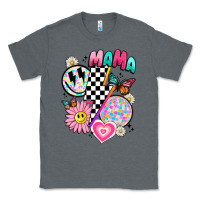 Charcoal Heather retro mama Classic Tee - JahusDesignShop