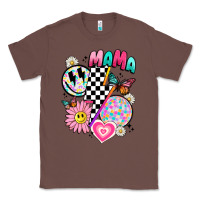 Chestnut retro mama Classic Tee - JahusDesignShop