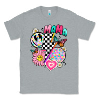 Heather Grey retro mama Classic Tee - JahusDesignShop