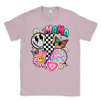 Lilac retro mama Classic Tee - JahusDesignShop