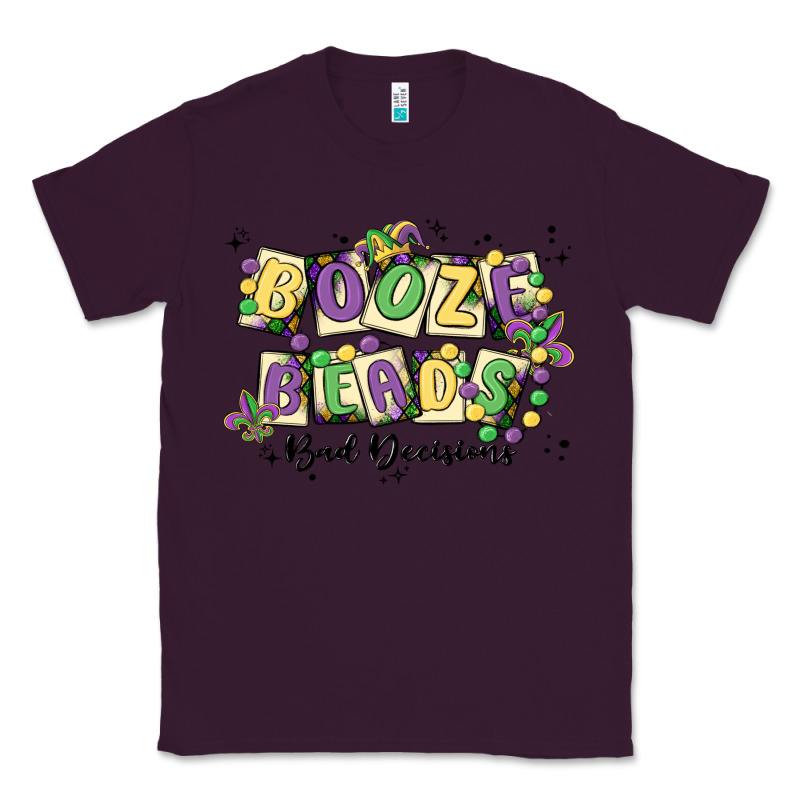 Booze Beads Classic Tee by MaliasSmallBusiness | Teevron