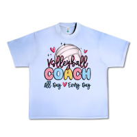 Grape Ice volleyball coach all day every day Urban Heavy Tee - MaliasSmallBusiness
