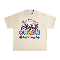 Sandshell volleyball coach all day every day Urban Heavy Tee - MaliasSmallBusiness