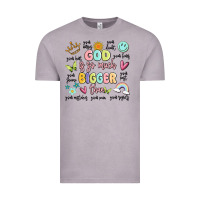 God Is So Much Bigger Than Malia Vintage Tee | Teevron
