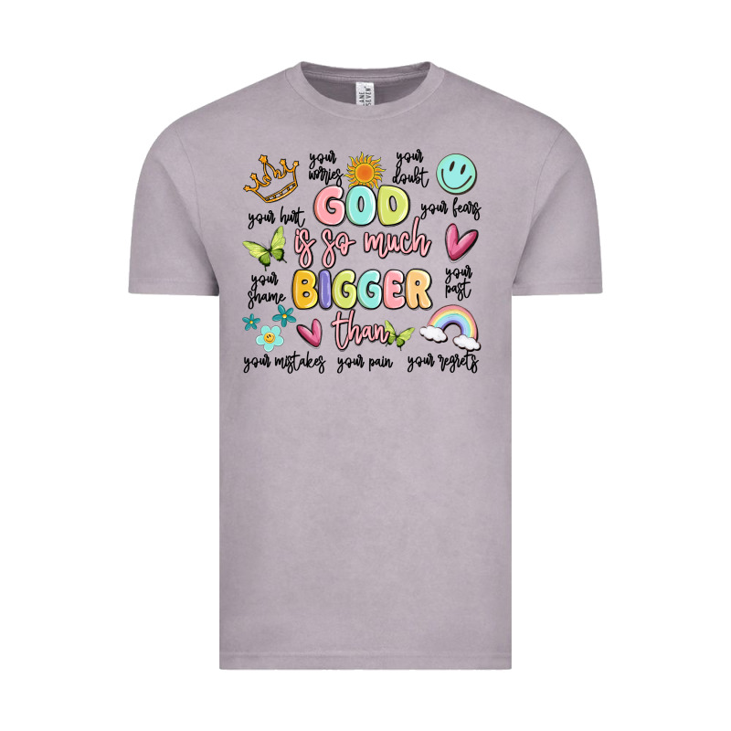 God Is So Much Bigger Than Malia Vintage Tee by MaliasSmallBusiness | Teevron