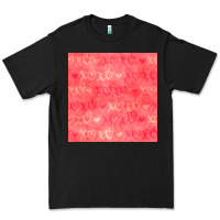 Black valentines day xoxo seamless pattern Premium Tee - BundleAndBundleShop