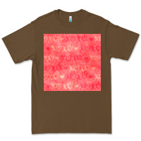 Cacao valentines day xoxo seamless pattern Premium Tee - BundleAndBundleShop