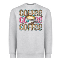 Heather Grey coffee coffee coffee Heavyweight Sweatshirt - MaliasSmallBusiness