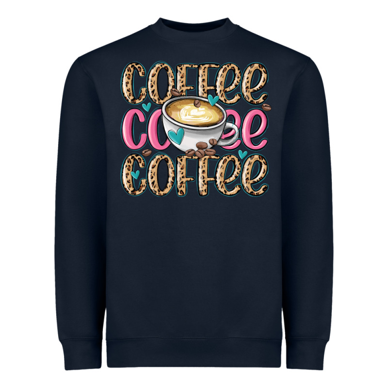 Coffee Coffee Coffee Heavyweight Sweatshirt by MaliasSmallBusiness | Teevron