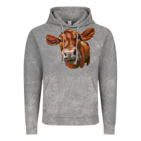 Cloud Rock red angus face Vintage Hoodie - LillyAllenDesigns