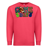 Cardinal Game day green and blue team color Premium Sweatshirt - HowdyJamesFarm