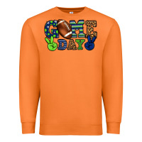Carrot Game day green and blue team color Premium Sweatshirt - HowdyJamesFarm