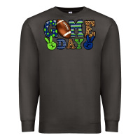 Smoke Game day green and blue team color Premium Sweatshirt - HowdyJamesFarm
