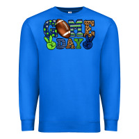 True Royal Game day green and blue team color Premium Sweatshirt - HowdyJamesFarm