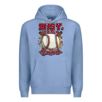 Colony Blue Busy raising ballers Premium Hoodie - HowdyJamesFarm