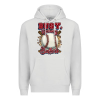 Dove Grey Busy raising ballers Premium Hoodie - HowdyJamesFarm
