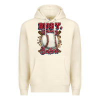 Sandshell Busy raising ballers Premium Hoodie - HowdyJamesFarm