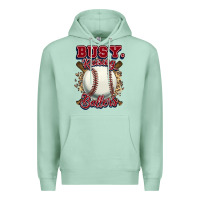 Seafoam Busy raising ballers Premium Hoodie - HowdyJamesFarm