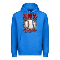 True Royal Busy raising ballers Premium Hoodie - HowdyJamesFarm