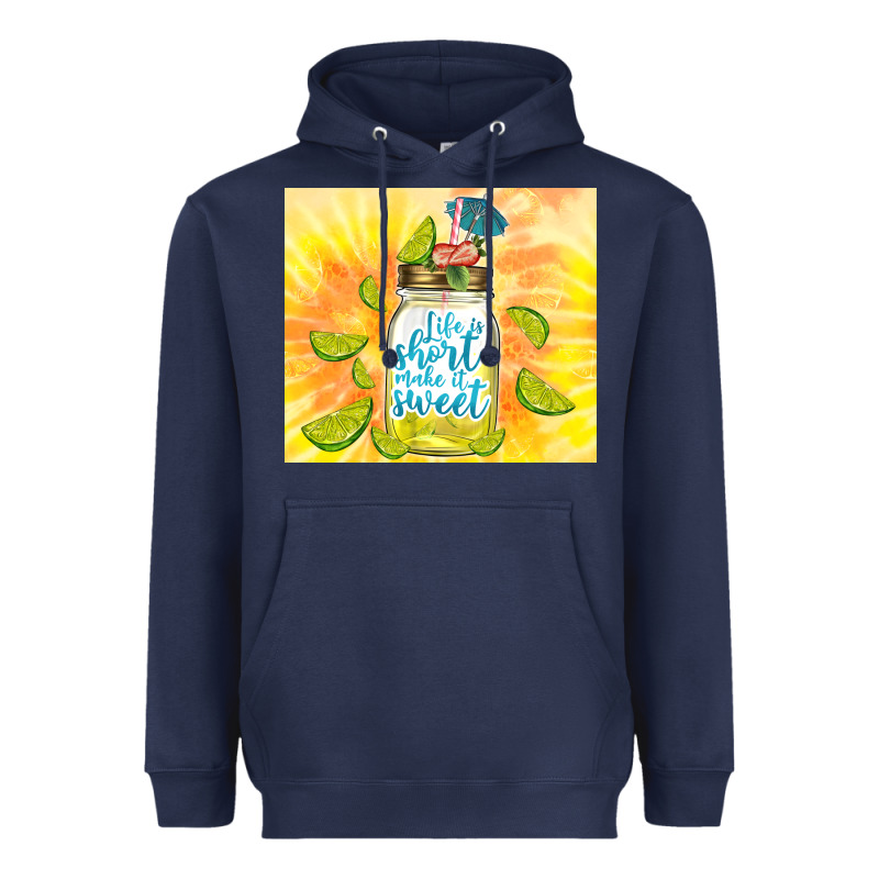 Life Is Short Make It Sweet Heavyweight Hoodie by TumblerDesignByShophia | Teevron
